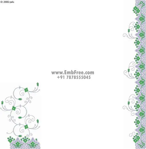 saree cpallu embroidery designs-ID:20682