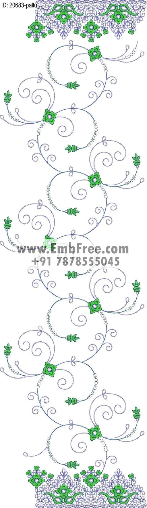 saree cpallu embroidery designs-ID:20683