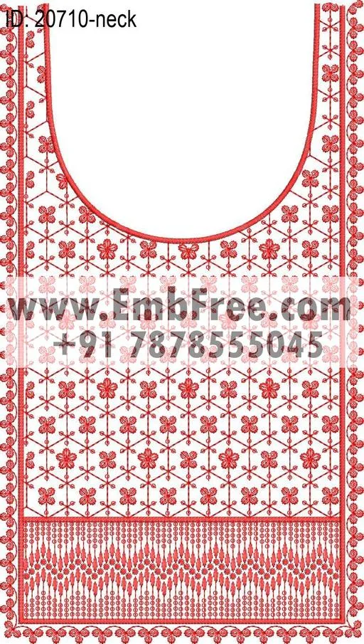 neck embroidery designs-ID:20710