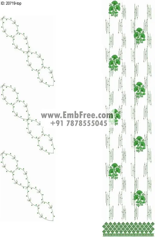 dress top suit embroidery design-ID:20719