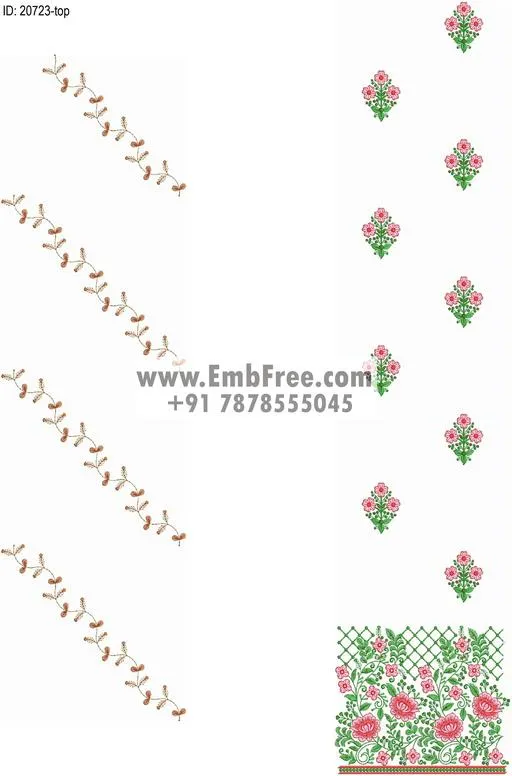 dress top suit embroidery design-ID:20723