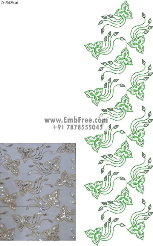 garment allover embroidery designs-ID:20729