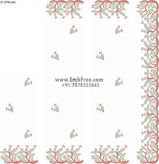 cpallu saree embroidery designs-ID:20740