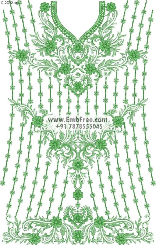 single head dress embroidery designs-ID:20752