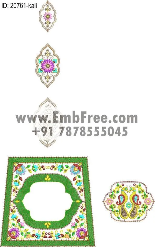 lahenga kali embroidery designs-ID:20761
