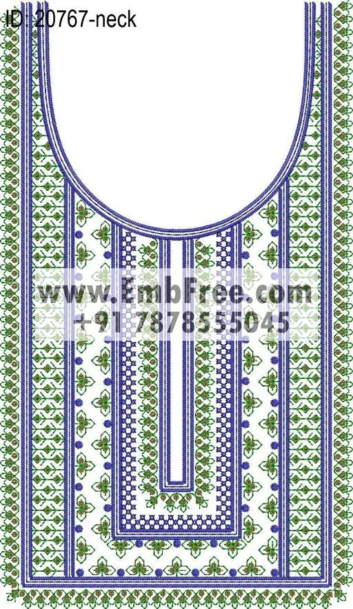 neck embroidery designs-ID:20767