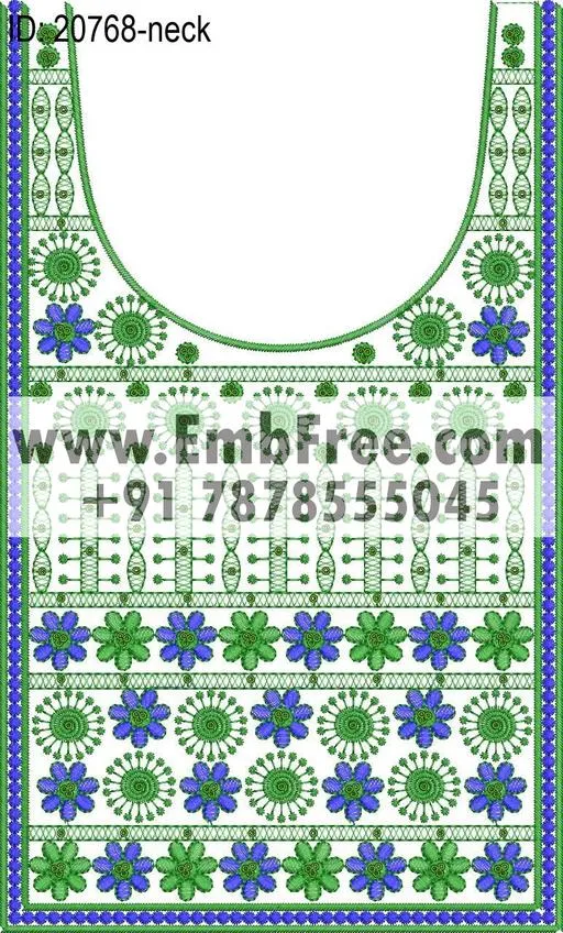 neck embroidery designs-ID:20768