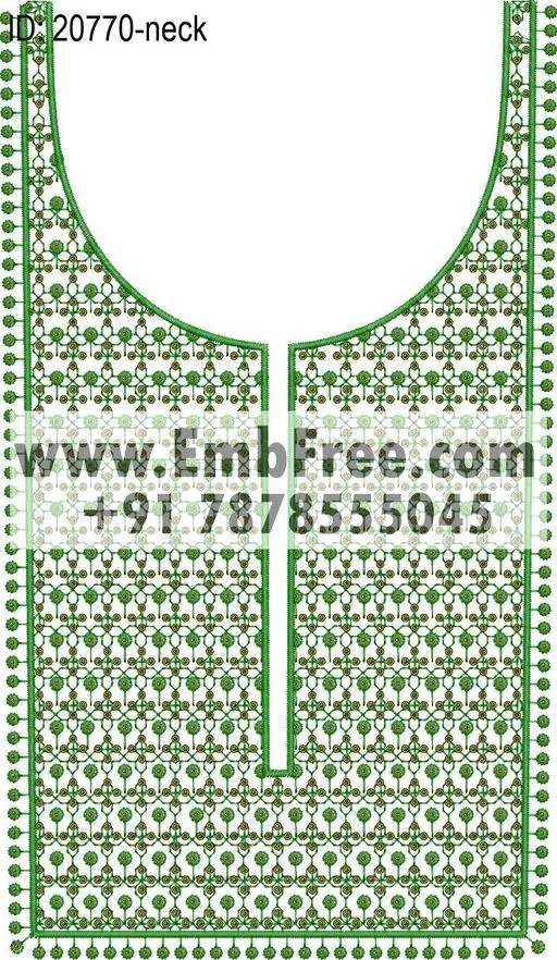 neck embroidery designs-ID:20770
