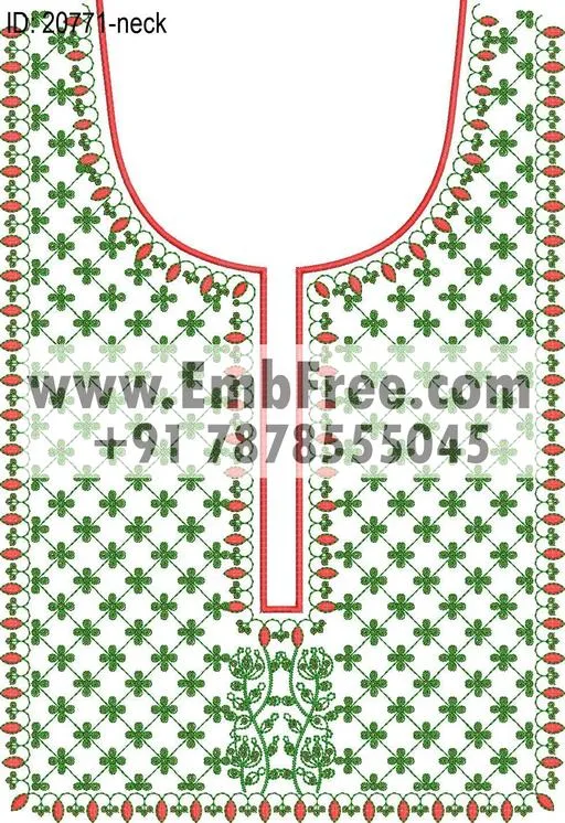 neck embroidery designs-ID:20771