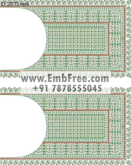 Embroidery Designs for dress id:20773