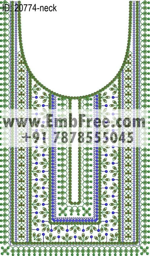 neck embroidery designs-ID:20774