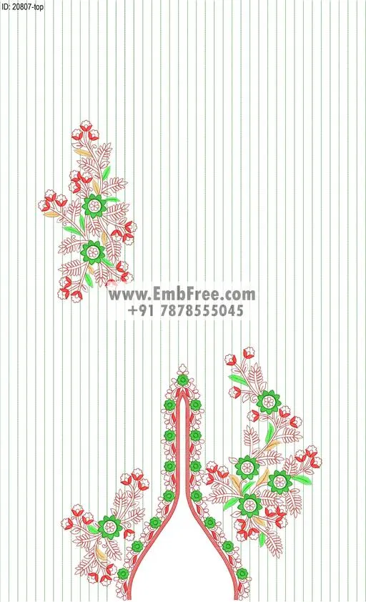 single head dress embroidery designs-ID:20807