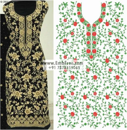 single head dress embroidery designs-ID:20815