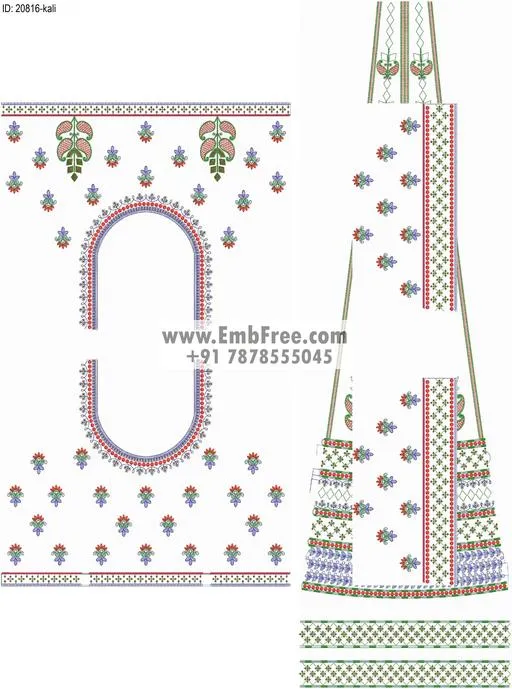 lahenga kali embroidery designs-ID:20816