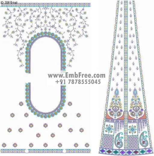 lahenga kali embroidery designs-ID:20819