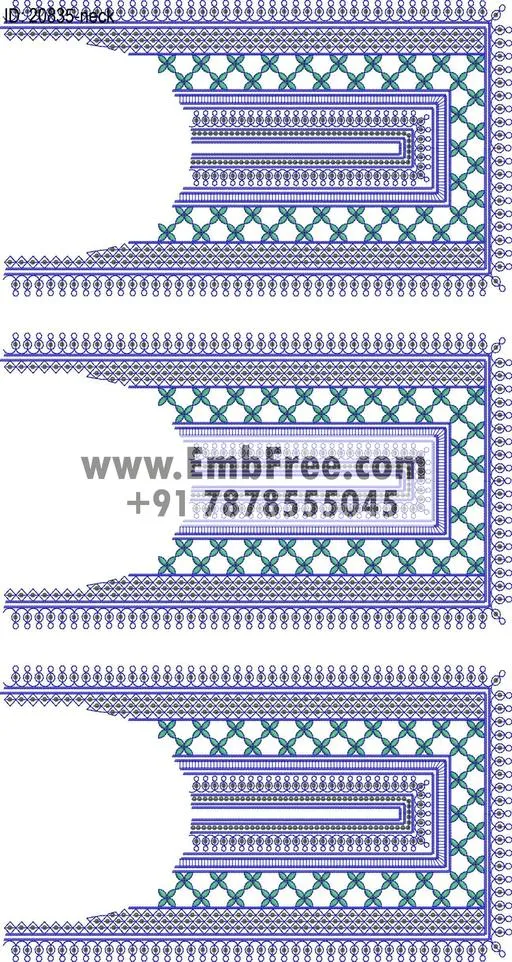Embroidery Designs for dress id:20835