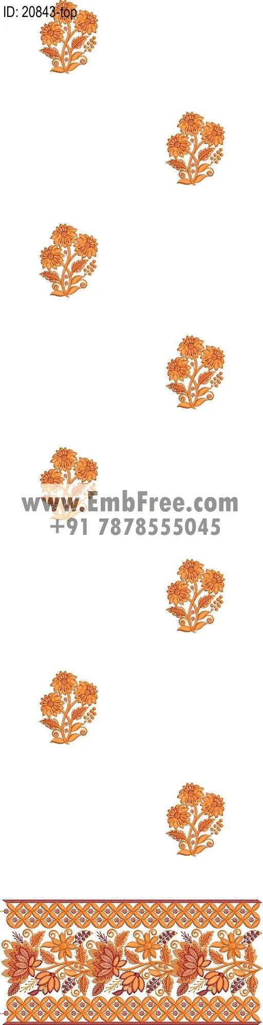 dress top suit embroidery design-ID:20843