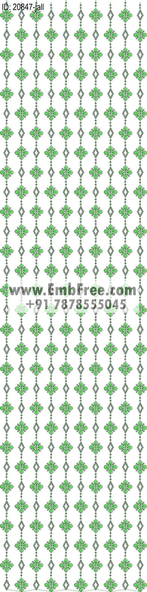 garment allover embroidery designs-ID:20847