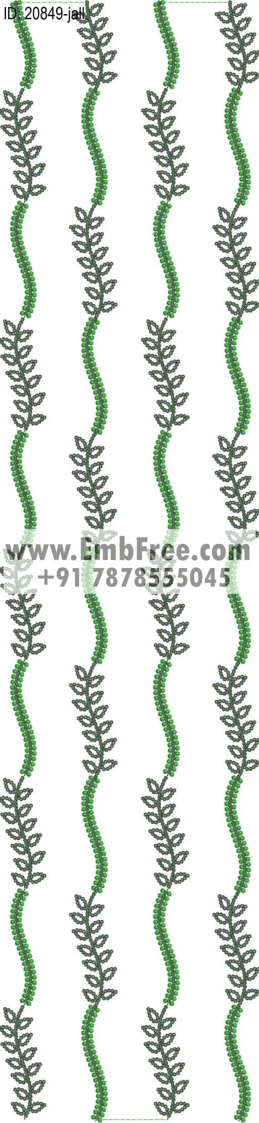 garment allover embroidery designs-ID:20849