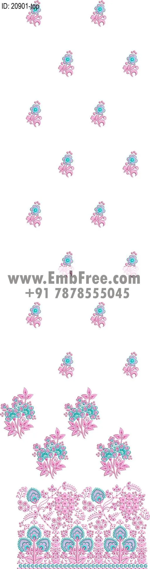 lahenga kali embroidery designs-ID:20901