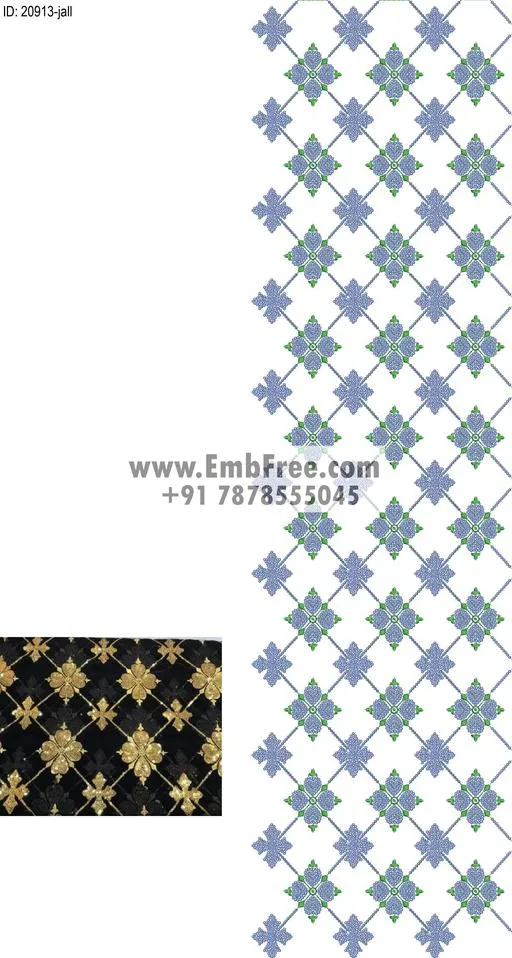 lahenga kali embroidery designs-ID:20913