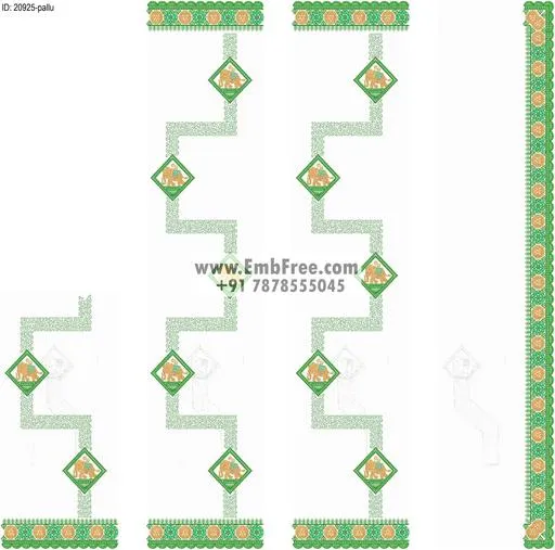 lahenga kali embroidery designs-ID:20925