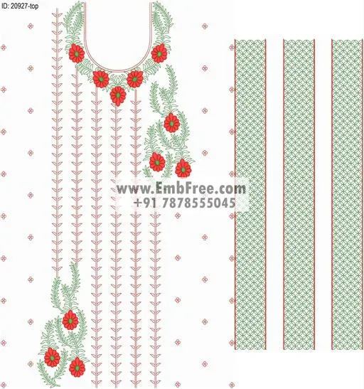 single head dress embroidery designs-ID:20927