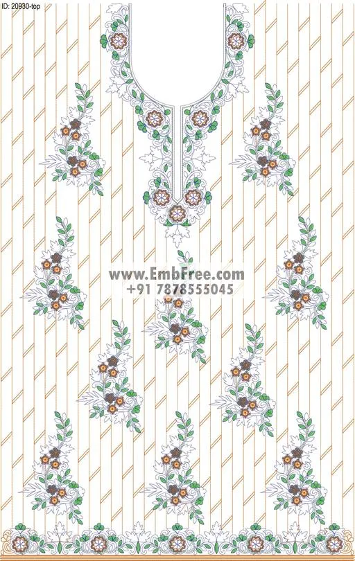 single head dress embroidery designs-ID:20930