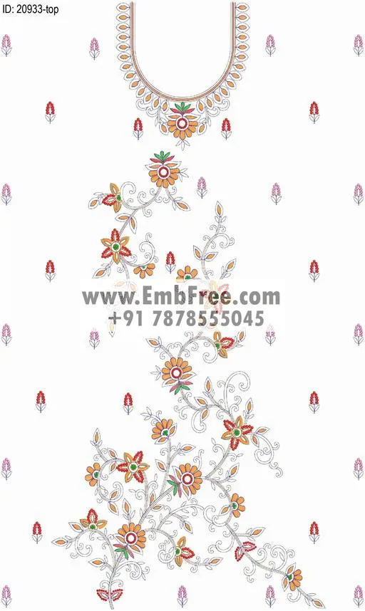 single head dress embroidery designs-ID:20933