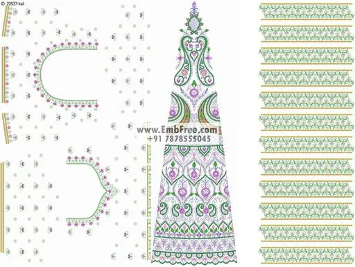 lahenga kali embroidery designs-ID:20937
