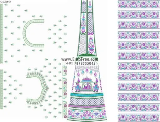 lahenga kali embroidery designs-ID:20938