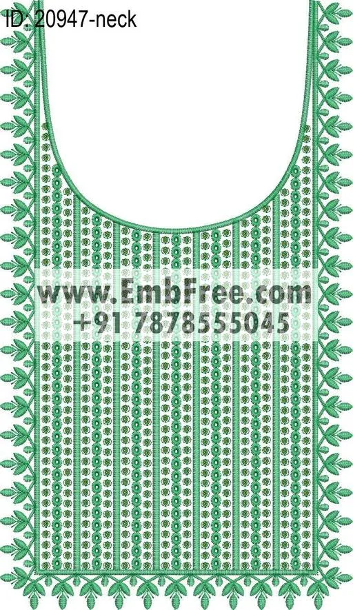 neck embroidery designs-ID:20947