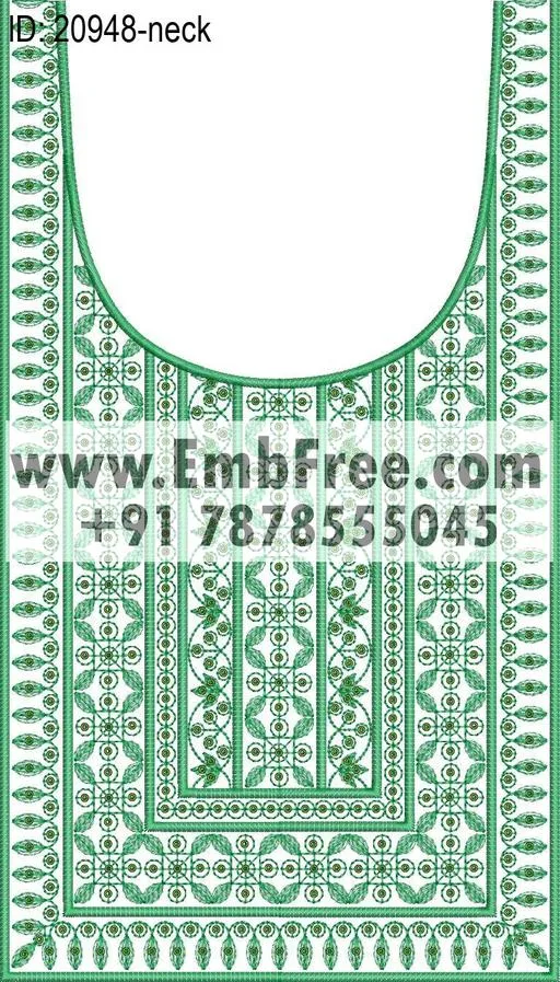 neck embroidery designs-ID:20948