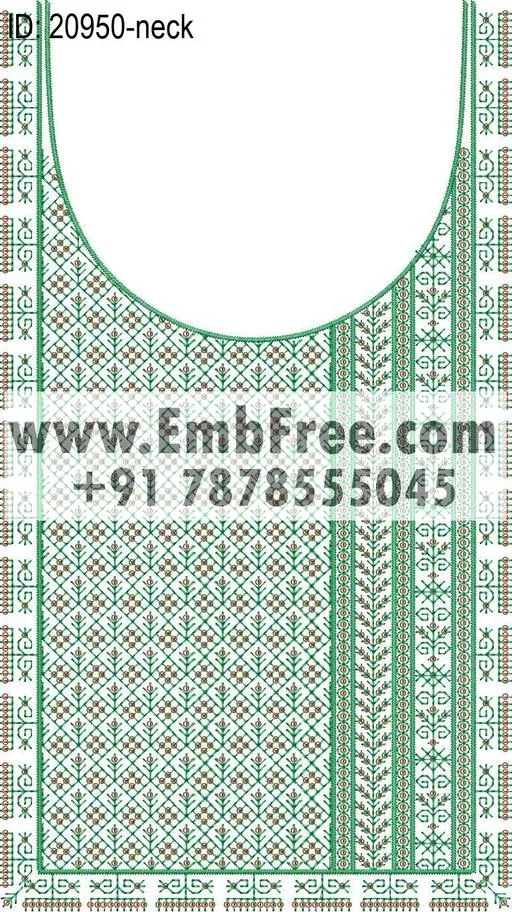 neck embroidery designs-ID:20950