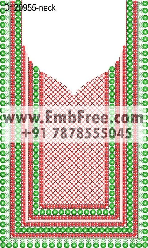 neck embroidery designs-ID:20955