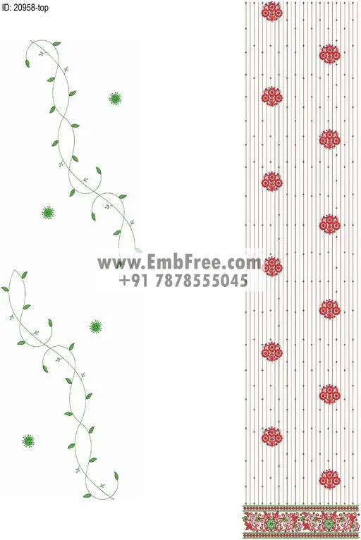 dress top suit embroidery design-ID:20958