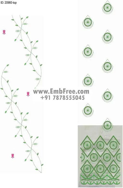 dress top suit embroidery design-ID:20960
