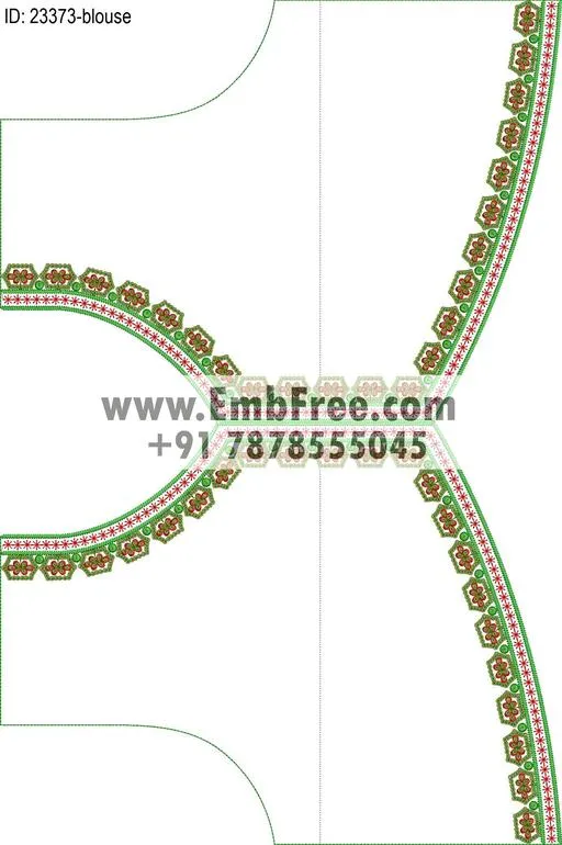 blouse embroidery design