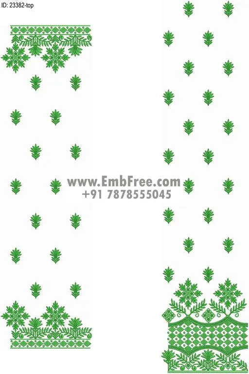 top dupatta embroidery design thumbnail 2