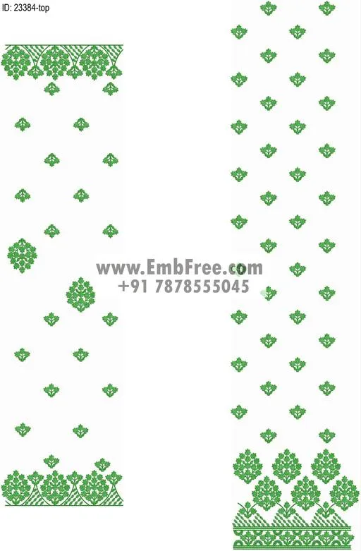 top dupatta embroidery design thumbnail 2
