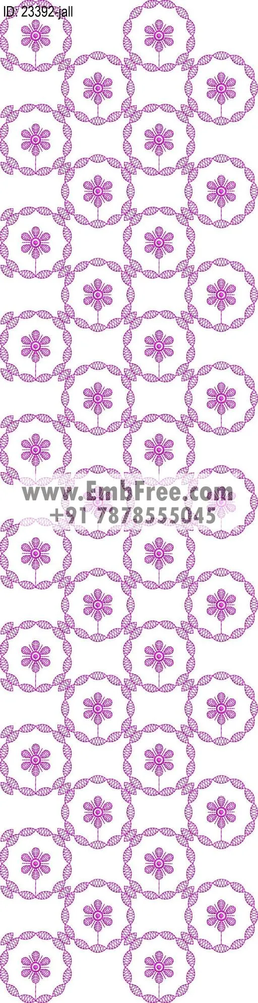 garment embroidery design