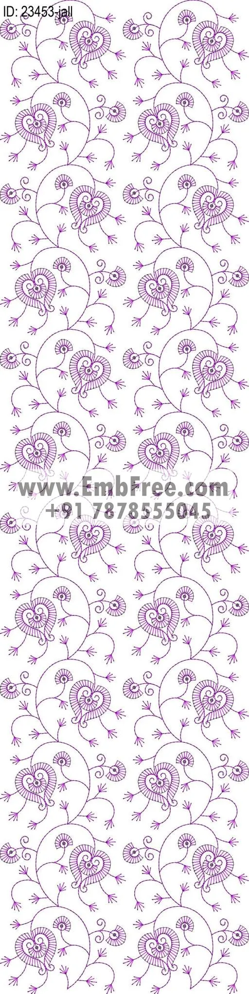 garment embroidery design
