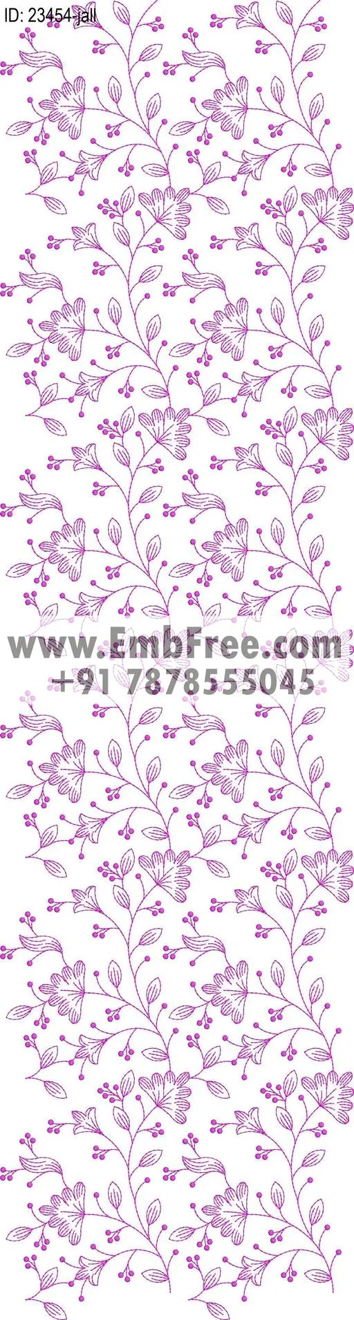 garment embroidery design