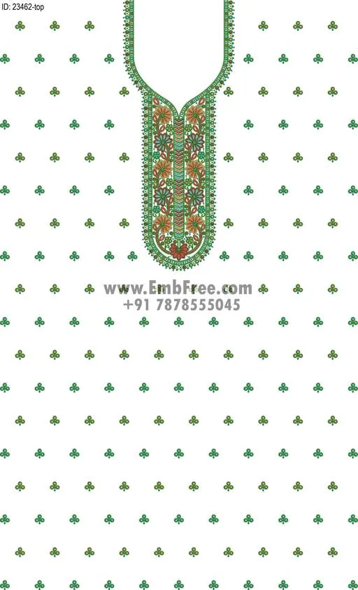 dress single head embroidery design thumbnail 2