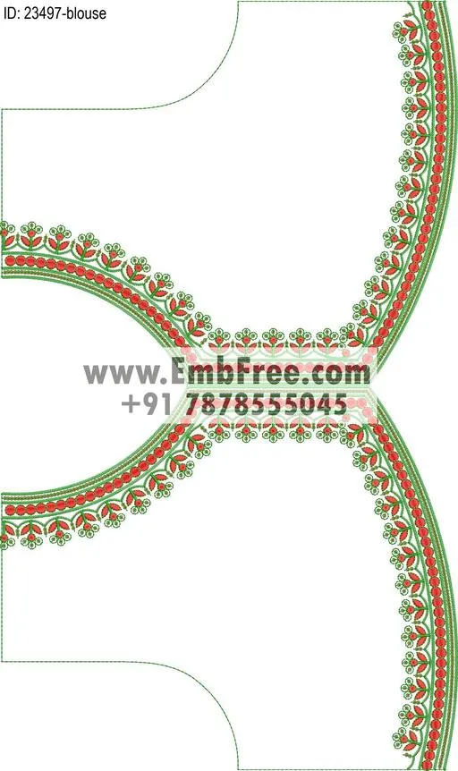 blouse embroidery design