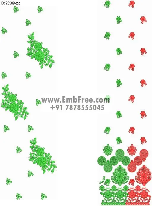 top dupatta embroidery design