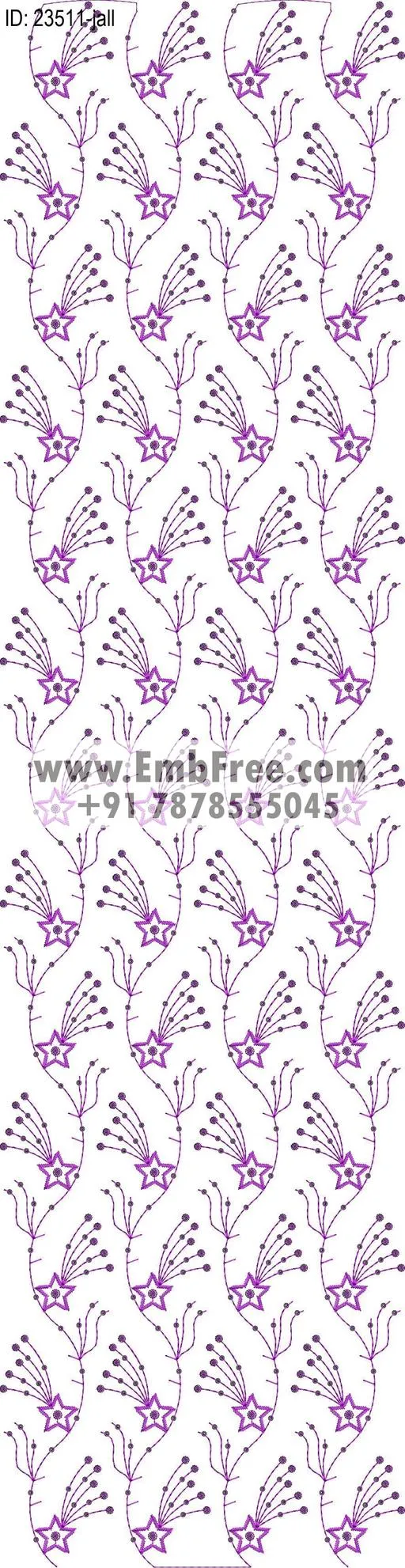 garment embroidery design