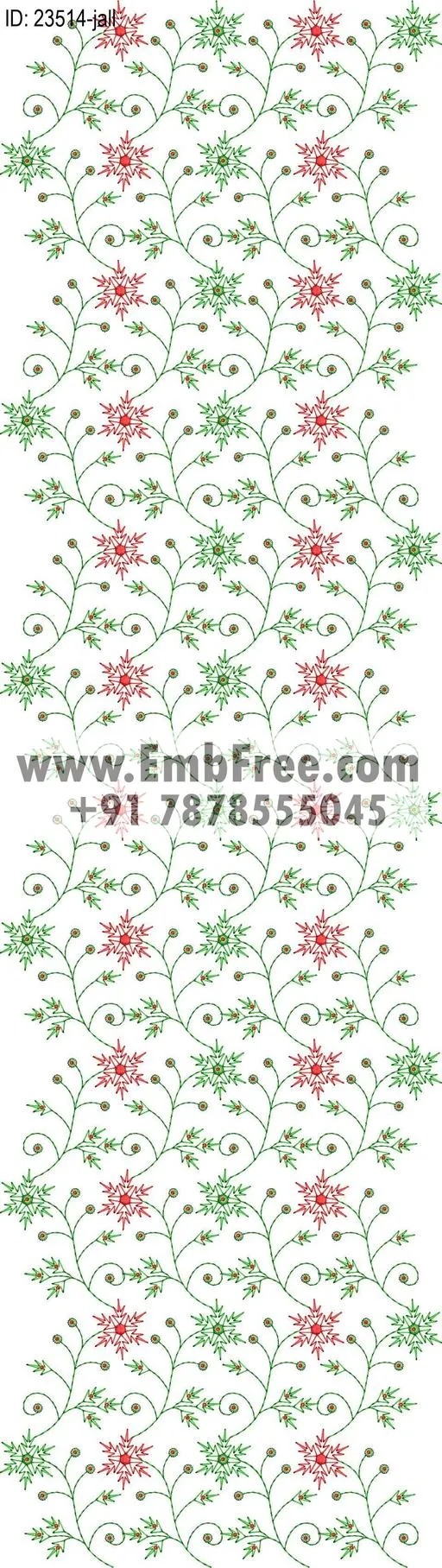 garment embroidery design