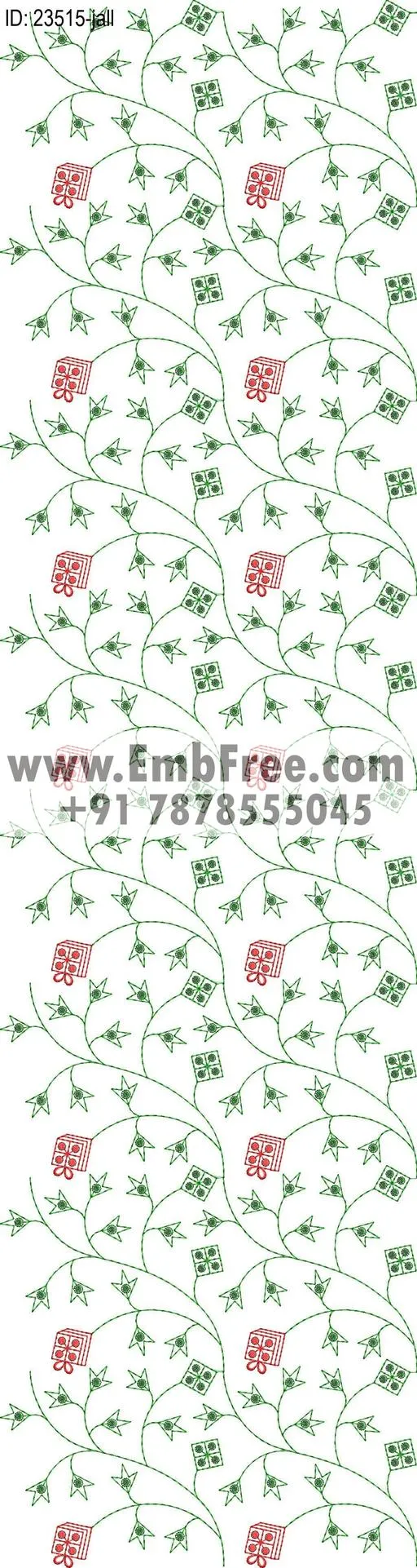 garment embroidery design