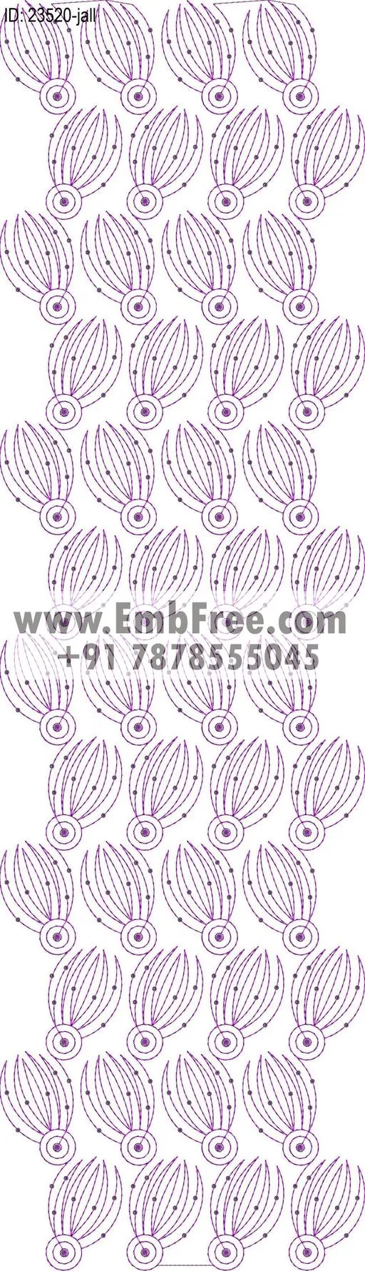 garment embroidery design